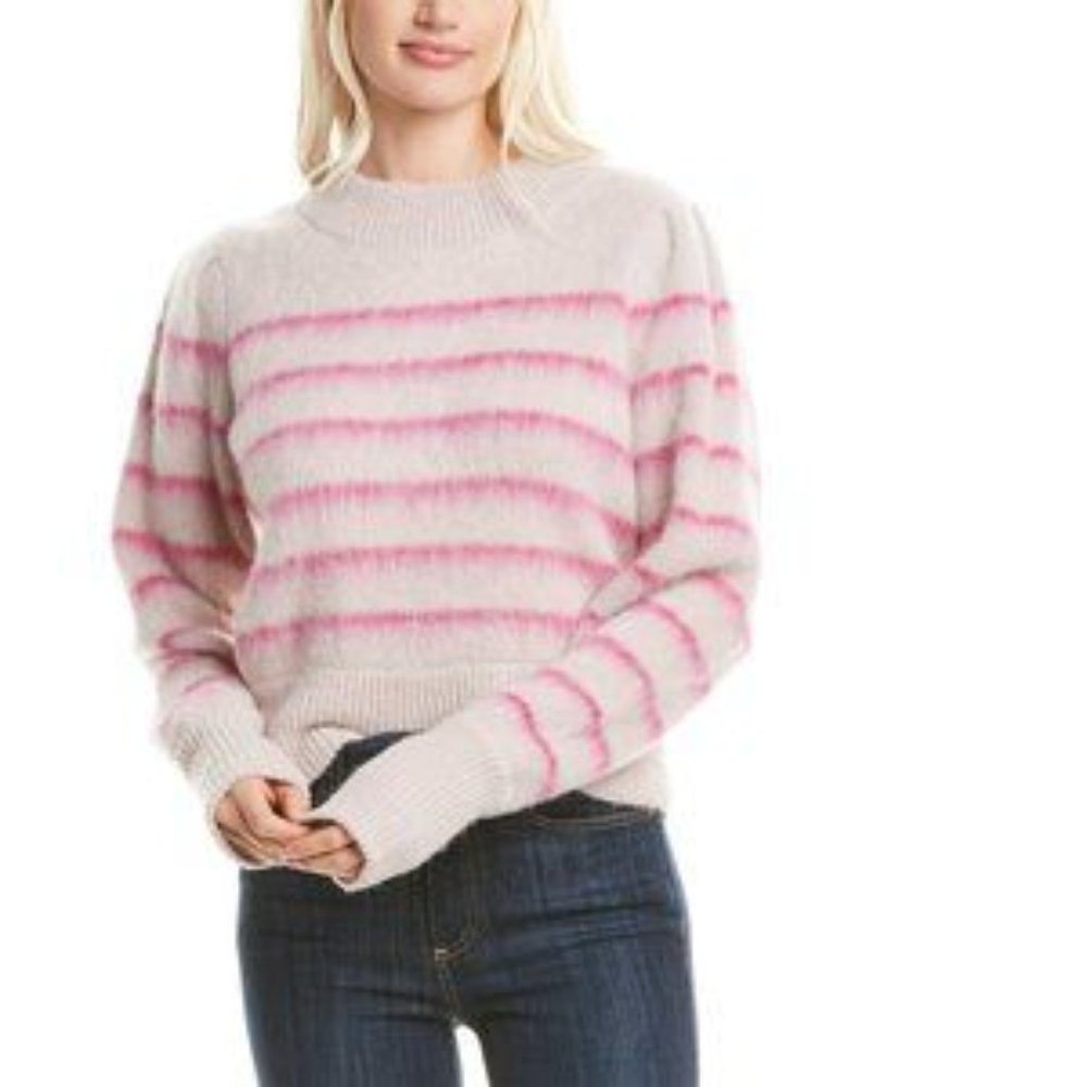Tanya Taylor Sable Alpaca & Wool-Blend Mock Neck Sweater